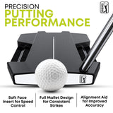 PGA TOUR P1 Extreme 17-Piece Complete Golf Club Set – Youth Kids Junior Right-Handed Golf Clubs for Boys & Girls – Full Titanium Driver