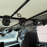 Jorazor Fishing Rod Holder for Car,Fishing Pole Holder for Car,Fishing Pole Storage Inside Carrier Racks for SUV/Wagons/Van/Jeep/Truck