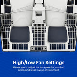 AprilAire 720MKZ Whole-House Fan-Powered Evaporative Humidifier – 21 GPD, Water Saving, Manual Control, Installation Kit, for up to 6,250 Sq. Ft., Part of the AprilAire Healthy Air System