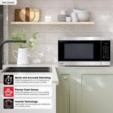 SHARP Countertop Microwave Oven with Removable 16.5" Carousel Turntable, 1200 Watt, 2.2 Cubic Feet, Stainless Steel