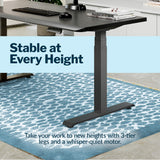 Vari ComfortEdge Electric Standing Desk – 60x30 – Black/Slate