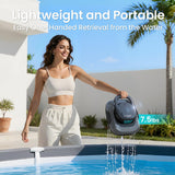(2026 Upgrade) Aiper Cordless Robotic Pool Cleaner, Dual-Cleaning Modes with 1820GPH Suction, 100-Min Runtime, Pool Vacuum for Above Ground Pools up to 860 Sq.ft, Charcoal & Cyan