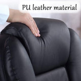 Knjlwa Comfortable Swivel Chair Desk Chairs with Wheels Boss Office Executive Commercial Swivel Chair Ergonomic Swivel Chair Thick Seat Cushion Boss Office Products Adjust Rolling Chair