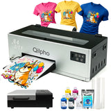 Qilpho A4 DTF Printer Complete Bundle with Curing Oven & Laptop