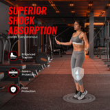 SUPERJARE 0.79'' Extra-Thick Exercise Equipment Mats