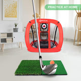RELILAC Pop-Up Golf Chipping Net Set - Indoor/Outdoor Golfing Target Accessories Kit for Backyard Accuracy and Swing Practice