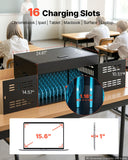 VEVOR 16-Device Lock Charging Station for Tablet & Laptop, Fully Assembled