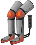 Leg Massager for Circulation and Pain Relief, Air Compression Foot Calf Thigh Massager with 2 Heat and 3 Vibration Functions Nekteck