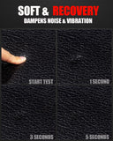 Cycleclub Bike Mat Compatible with Peloton Bike,Elliptical,Treadmill Mat, 6mm Thick, Under Exercise Bike Trainer Pad for Indoor Stationary Spin Bike Gym Equipment Hardwood Floor Carpet Protector Cycleclub