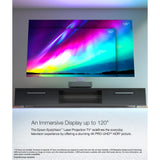 Epson EpiqVision Ultra LS500 Laser Ultra Short Throw Projector, 4000 lumens, 4K PRO-UHD, HDR, Android TV, Google Assistant