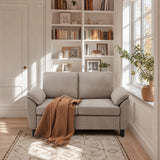 Jarenie 57" Loveseat Sofa Couches for Living Room 2 Seater Small Love Seat