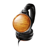 Wired Wooden Headphones 3-Layer Wood Housing Warm Analog Sound Audio-Technica