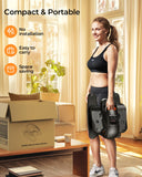 YOSUDA Under Desk Elliptical Electric,Ellipse Leg Exerciser for Seniors,Fully Assembled Seated Pedal Exerciser with Remote Control with Free Footstraps & 10 Adjustable Speeds YOSUDA