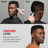 BaBylissPRO Limited Edition LithiumFX+ Cord/Cordless Lithium Ergonomic Clipper (Mist Collection)
