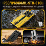 OUKITEL WP60 5G Unlocked Rugged Phone, 7.2" Display, 24GB+256GB, 10000mAh
