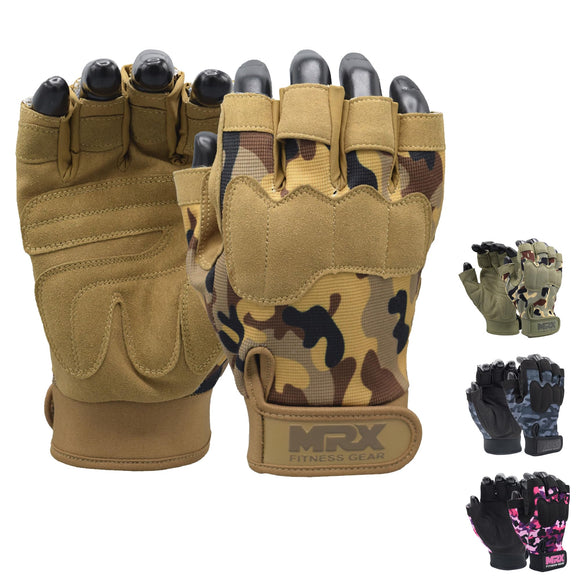 MRX Workout Gloves for Men and Women – Breathable, Snug-Fit Exercise Gloves for Weight Lifting, Cycling, Gym Training & Outdoor Activities|Sand L MRX BOXING & FITNESS