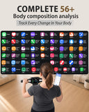 Homerz Smart Scale – Bend-Free Smart Scale with BMI, Body Fat, Muscle Mass, Full Body Composition Scale with Digital Weight Tracking, Body Scan Scale with Handle, Body Fat Scanner