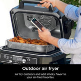Ninja Woodfire ProConnect Premium XL Outdoor Grill & Smoker, Blue & Gold