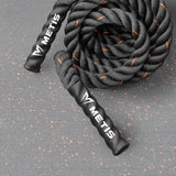 FORZA 30ft, 40ft and 50ft Battle Rope – 1.5ft & 2-inch-Thick, Premium Quality Weighted Gym Rope for Fitness, Strength Training, Crossfit and More (30ft, 2 inch)