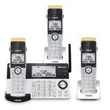 3 Super Long Range 3 Handset DECT 6.0 Cordless Phone for Home with Expandable to 12 HS VTech