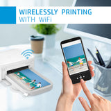 4x6" Wireless Instant Photo Printer – Wi-Fi, Premium Dye Sublimation, Compact HP