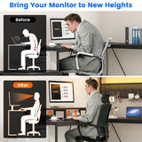 L Shaped Gaming Desk with 2 Drawers and Hutch, Home Office Computer Desk with Computer Stand and Pegboard