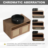 Pluriton 30" Bathroom Vanity with Sink, Floating Vanity Sinks for Bathrooms