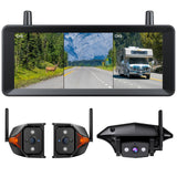 AUTO-VOX Wireless RV Backup Camera System, Rear and Side Coverage