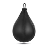 Hunter Leather Speed Bag with Hanging Swivel - Boxing Training Bag for Speed & Accuracy HUNTER