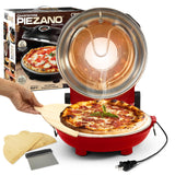 Crispy Crust Pizza Oven | Electric Pizza Oven Indoor Portable, 12 Inch Indoor Pizza Oven Countertop, Pizza Maker Granitestone