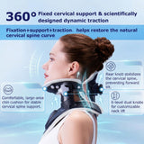 ALPHAY Neck Stretcher Cervical Traction, Neck Braces for Neck Pain and Support, Adjustable Cervical Traction Devices for Home Use, Neck Decompression Device and Revive Cervical Spine