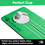 Golf Roll The Rock Putting Mat - Have Fun Perfecting Stroke, Alignment, Speed Control, Visualization, Consistency EyeLine Golf