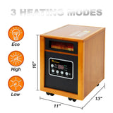 Infrared Heater Portable Space Heater, Original, 1500-Watt, Cherry (Pack of 1) DR. INFRARED HEATER