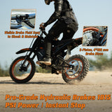 RM7 Electric Dirt Bike, Off-Road Motorcycle for Adults & Teens