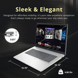 Touchscreen Laptop, Intel Ultra 7 255U, 64GB DDR5, 5TB Storage (4TB SSD+1TB Docking Station