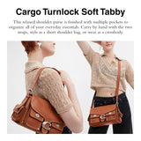 Coach Women's Cargo Turnlock Soft Tabby