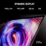 Gaming Laptop, 16” FHD+ 16:10 165Hz/3ms Display, NVIDIA® GeForce RTX™ 5050 Laptop GPU