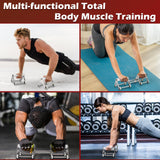 Ab Roller Wheels for Strength Training, Heavy-duty Stainless Steel Home Gym Exercise Roller Wheels for Men Women, Removable design Semperviren