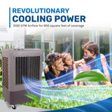 Hessaire MC37M 3100CFM Evaporative Cooler