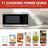 SHARP Countertop Microwave Oven with Removable 16.5" Carousel Turntable, 1200 Watt, 2.2 Cubic Feet, Stainless Steel