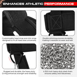 SAWANS Neck Trainer Harness for Weight Sports - Neck Stretcher & Head Trainer - Adjustable, Black SAWANS