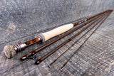 Moonshine Rod Company Fly Fishing Rod with Carrying Case and Extra Rod Tip Section Medium Action, The Drifter II, 5wt 9'