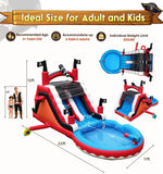 NBSPORT 23FT Commercial Inflatable Water Slide for Kids & Adults
