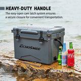25/30/35/40 Quart Rotomolded Cooler, 5 Days Protale Ice Cooler, Ice Chest Suit for BBQ, Camping, Pincnic, and Other Outdoor Activities EchoSmile