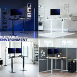 VIVO Electric 60 x 30 in Standing Desk, Memory Height Adjustment, 1B Series, Holds 220 lbs