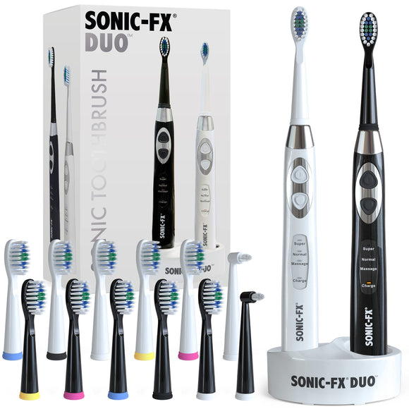 echargeable Electric Toothbrush Set for Adults and Kids - 3 Modes Sonic-FX