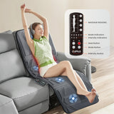 CuPiLo Full Body Massage Mat, Massage Pad with 10 Vibrating Motors for Pain Relief, Back Massager with Heat, Full Body Massage for Back, Lumbar,Leg, Gifts for Men Women, Long 67"