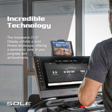 Sole Treadmill F89, Foldable Treadmills for Home Use, Bluetooth, Wide Speed Range, Large Running Surface, Treadmill Foldable, Treadmills with Incline and Decline, Home Exercise Treadmill (Sole F89)