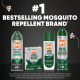 OFF! Deep Woods Sportsmen Insect Repellent Aerosol, Bug Spray Containing 30% DEET, Protects Against Mosquitoes and Ticks, 6 Oz, (Pack of 4)