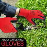 90 Pairs Gardening Gloves Bulk for Men Women Breathable Rubber Coated Safety Garden Work Gloves 9.1 Inch